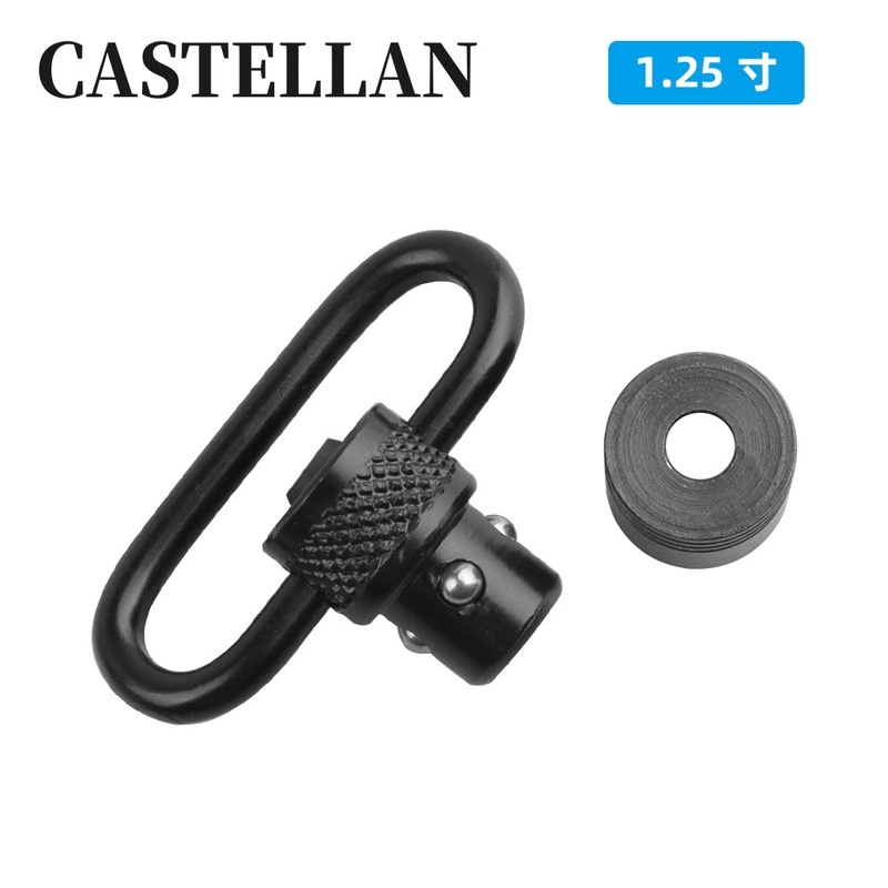 1.25寸滚花带套通背带环扣全金属背带卖爆战术速绳扣款热销