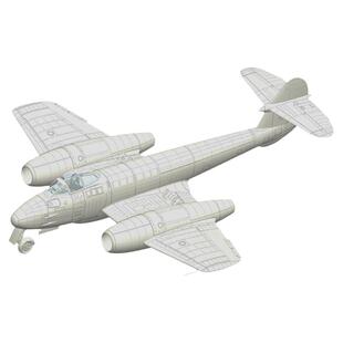 恒辉 HKMODEL 01E06 1/32 格罗斯特 流星 F.4战斗机 拼装模型