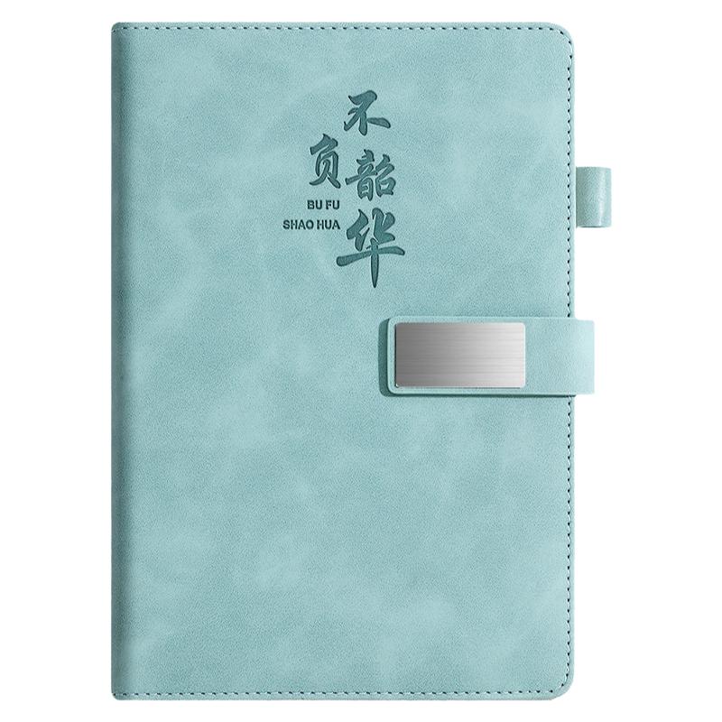 皮质a5加厚笔记本定制可印logo