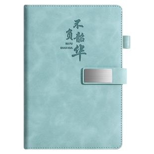 商务笔记本本子定制可印logo加厚a5记事本b5办公会议记录本2025新款高颜值简约ins风公司企业日记本礼盒皮面