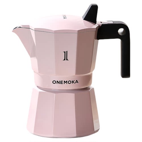 ONEMOKA双阀摩卡壶四代家用意式浓缩萃取煮咖啡壶户外器具套装