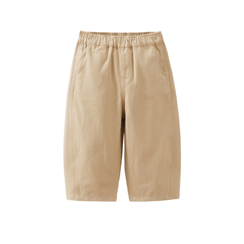 马克珍妮复古时髦挺括休闲弯刀裤
