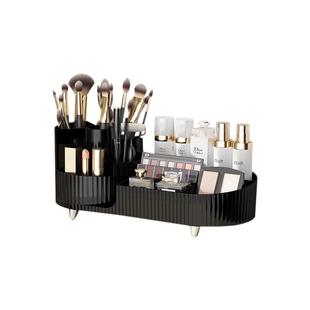Auramoon.Jani.收纳架整理收纳旋转笔筒梳妆台化妆品置物架丨亚尼