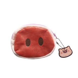 HAPPY可爱粉猪猪零钱包韩版便携学生饭卡校园卡银行卡收纳包配饰