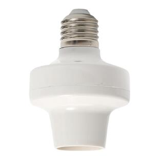 声控开关E27螺口家用家居智能楼道节能明装走廊光控感应灯座灯头