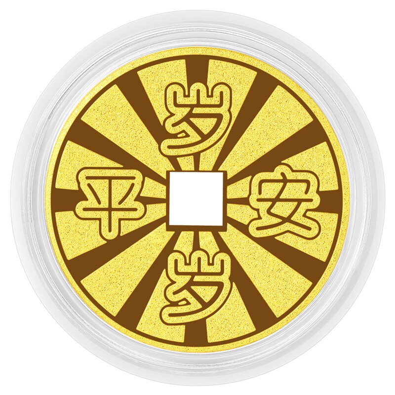 潮宏基投资金金条礼物摆件