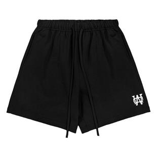 WE11DONE KONNE短裤男夏季宽松纯棉休闲潮流运动五分裤沙滩裤裤子