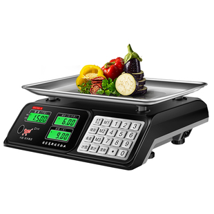 凯丰电子秤商用小型台秤30kg公斤高精度称重电子称市场卖菜用克称