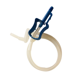 金宝ab吸液接头带管带过滤器一套金宝红蓝黄色接头金宝血透机配件