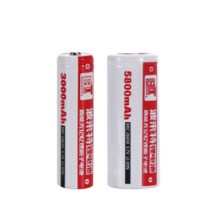 波来特18650锂电池大容量充电3.7v/4.2v强光手电筒头灯收音机玩具