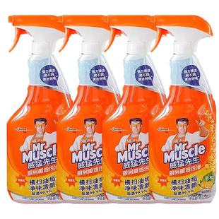 威猛先生油污清洁剂厨房重油污净强力去油垢家用抽油烟机清洗剂