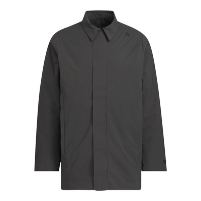 Adidas/阿迪达斯正品2025秋季款男士日常保暖中长款棉服KC2518