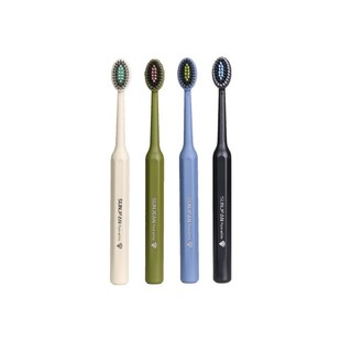 【4支礼盒装】奇幻森野罗马柱山形凸面牙刷成人超细超软2025热卖