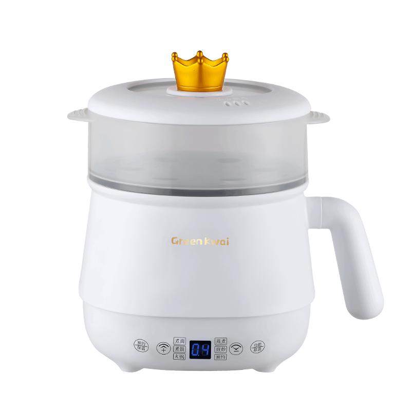 电煮锅多功能家用学生宿舍煮面小电锅小型迷你泡面锅电热火锅一体