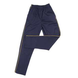 包邮藏蓝高中校服裤子一道杠中小学校裤一条杠黄色条纹黑色运动裤