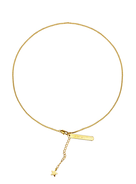 CHOKER原创设计金高闪极简细链