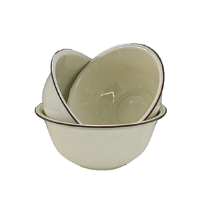 老式怀旧搪瓷缸砵加深碗搪瓷饭盆加厚汤碗汤盆泡面碗加深盆搅拌碗