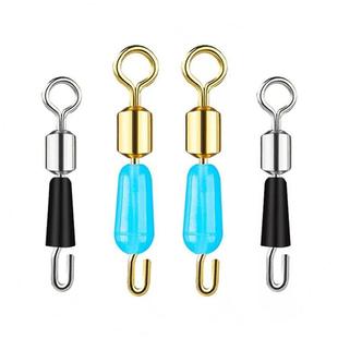 硅胶快速子线夹防缠开口八字环子线连接器渔具钓鱼垂钓小配件装备