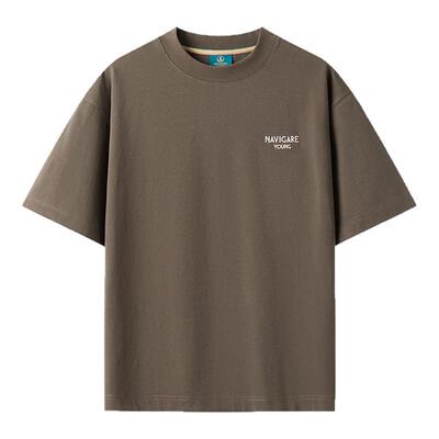 小帆船夏季防晒圆领体恤衫