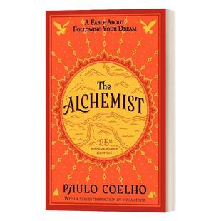 英文原版小说 牧羊少年奇幻之旅 25周年纪念版 The Alchemist 炼金术士 英文版 Paulo Coelho 进口英语原版书籍