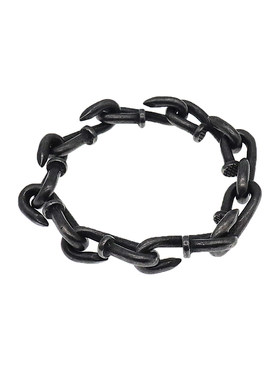 男生钛钢原创设计钉子手链