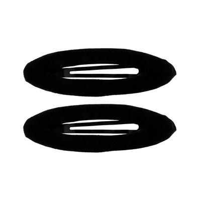 刘海碎发整理神器丝绒椭圆发夹