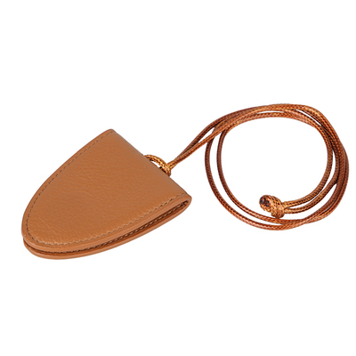 真皮头层牛皮挂脖眼镜夹