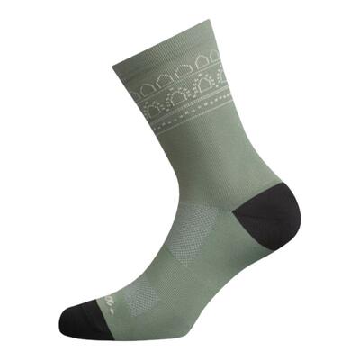 rapha特别版性能车袜橄榄绿