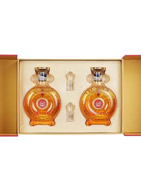 泸州特酿祥之礼52度浓香型白酒500mL*2瓶*3整箱高档礼盒装送礼