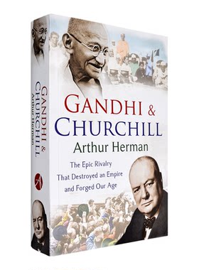 【现货】英文原版 甘地和丘吉尔：抗争与妥协的政治史诗Gandhi and Churchill Arthur Herman 阿瑟·赫尔曼