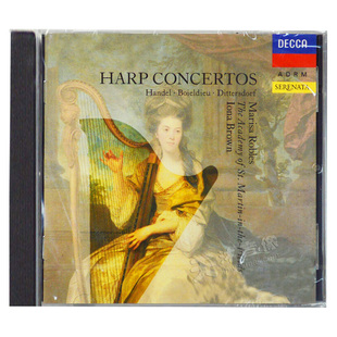 原装正版 竖琴协奏曲/亨德尔 进口CD碟片 发烧古典音乐 4257232