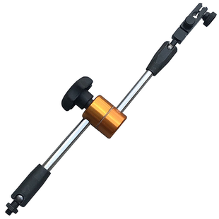 磁力表座百分表连接杆固定旋转支架万向调节夹具配件双杆表架磁性