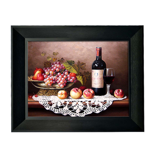 简约白色油画画框外框油画框装裱30x40x50x60黑色方相框空框定制