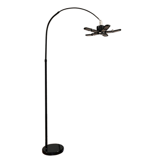 创意现代高亮棋牌餐客厅仓库摄影补光阅读麻将专用纹绣钓鱼落地灯