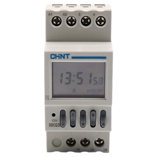 正泰NKG-3智能微电脑时控开关经纬度时控器路灯控制器定时器