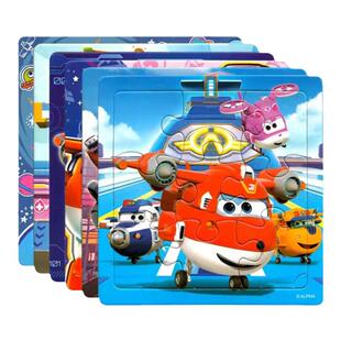 超级飞侠乐迪拼图3到6岁儿童宝宝平图男孩小爱大壮包警长益智玩具