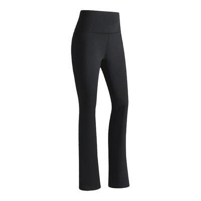 舞蹈鱼美人黑色微喇运动裤