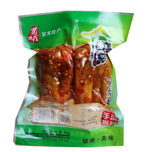 蜀戎坊冰糖麻辣手撕大头菜川菜泡腌菜下饭菜四川宜宾特产206g包邮