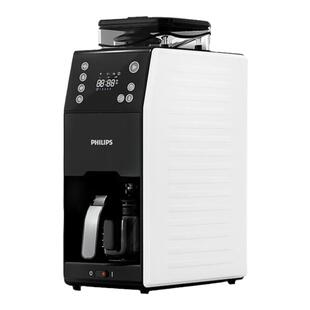 飞利浦咖啡机HD7901全自动家用小型美式办公室研磨一体机豆粉两用