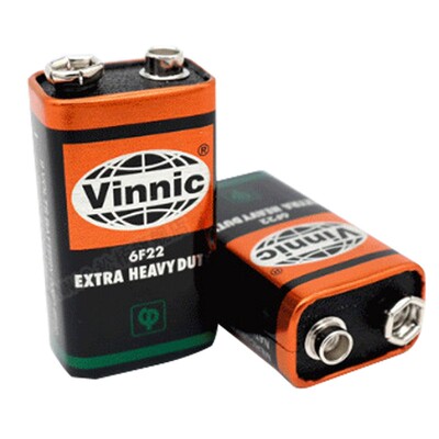 vinnic松柏6F22额温枪9V电池