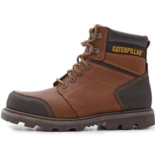 CAT卡特秋冬新款男士休闲工鞋经典牛皮革大黄靴工装低靴