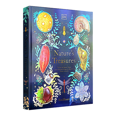 预售英文原版 DK Nature's Treasures 大自然的宝库 收录100多件自然界的有趣物品 精装全彩 青少年百科图鉴 进口英文书籍