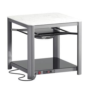 桌中皇2025新款烤火桌取暖桌电暖桌上下加热家用正方形电暖炉桌子