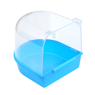 鹦鹉洗澡盆鸟笼外置自动洗澡神器虎皮牡丹珍珠鸟专用浴室用品大全