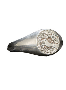 纯银礼物戒指戒指静心纯银