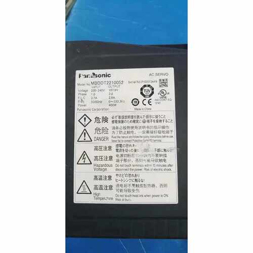 议价MBDDT2210052松下伺服驱动器成色漂亮保修三个月 议价