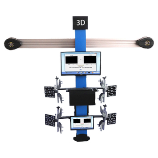 汽车3D四轮定位仪设备全套四轮定位机地藏大剪四柱举升机整店输出