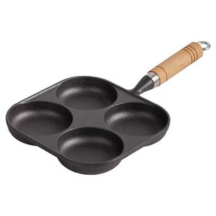 四孔煎蛋神器做蛋饺专用鸡蛋汉堡机家用蛋堡模具小煎饼平底不粘锅