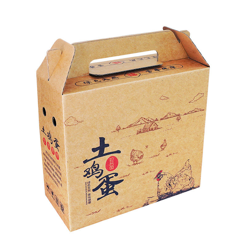 304050枚鸡蛋礼盒空盒子土鸡蛋包装纸盒包装箱子送礼纸箱批发定做