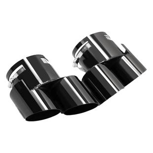 适用于宝马X5X6X7升级M50款排气管尾喉G05G06G07四出圆口方口尾管